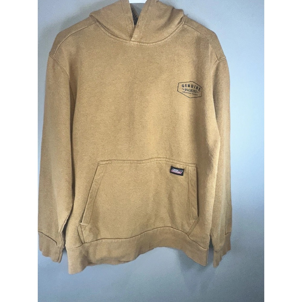 Dickies American Classic Pullover Hoodie Hooded Sweatshirt Mens Sz Small Brown